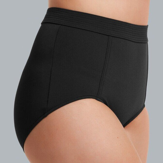 High Waisted Brief - Black