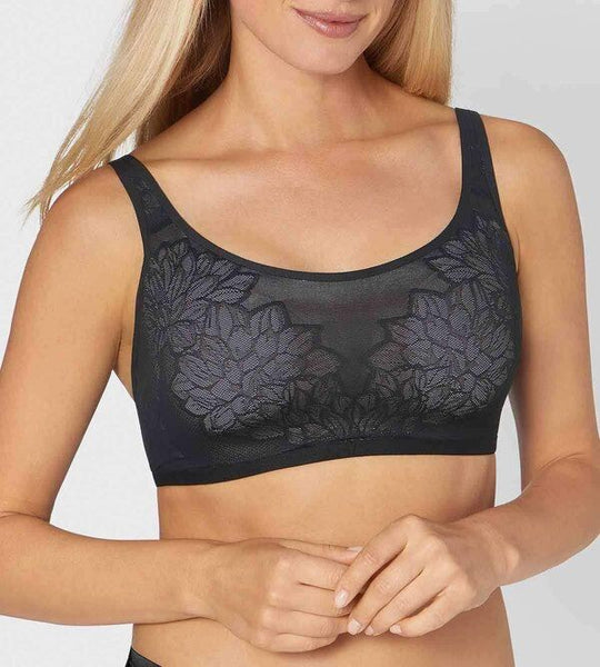 Fit Smart Crop Top - Black
