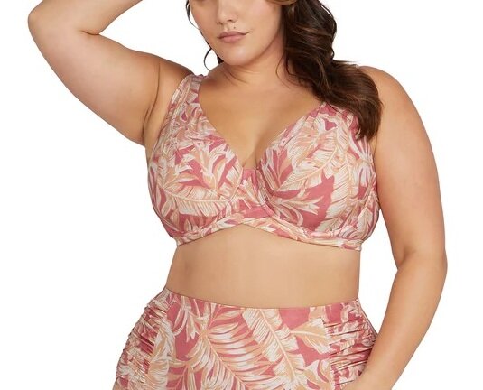 Boca Raton Goya E/F U/W Bikini Top - Coral