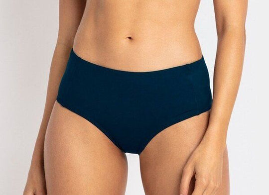 Slimfit Basic Mid Rise Pant - Ink