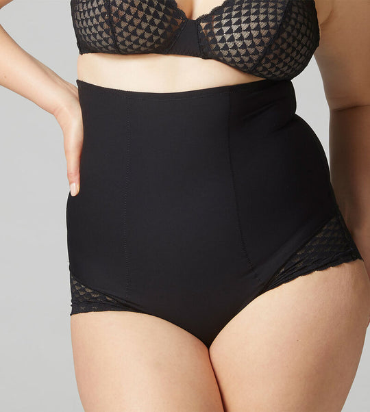 Subtile High Waist Shaper Brief - Black