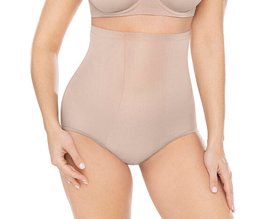 Miraclesuit Hi Waist Brief - Nude