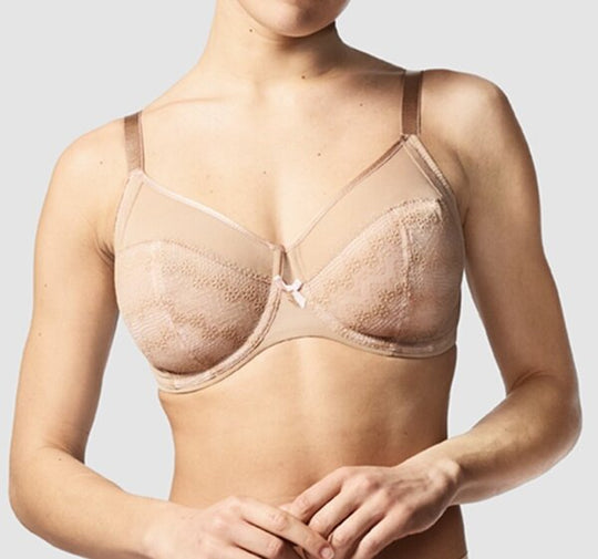 Revele Moi 4 Part U/Wire Bra - Nubuck