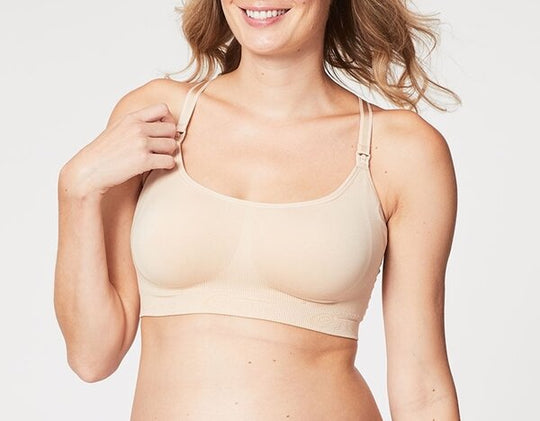 Cotton Candy Nursing Bra - Beige
