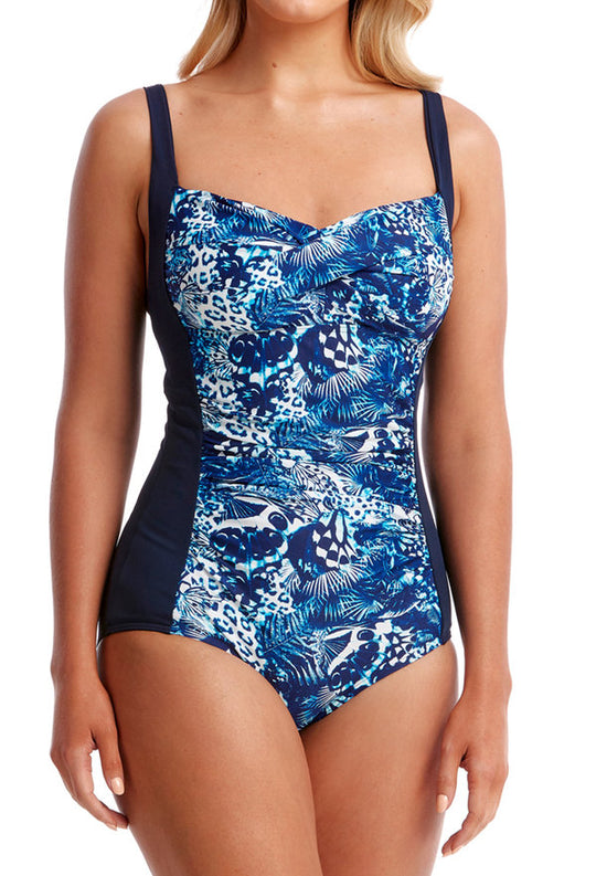 Ruched One Piece Digital - Animalia