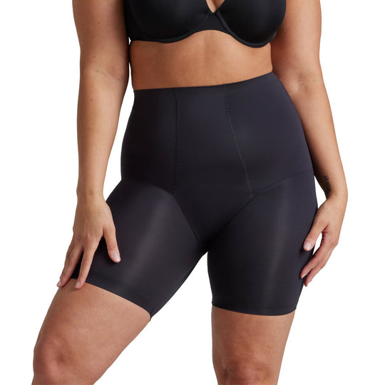 Hi Waist Period Short Shapewear - Black