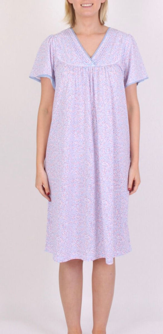 Alice Short Sleeve Nite - Pink