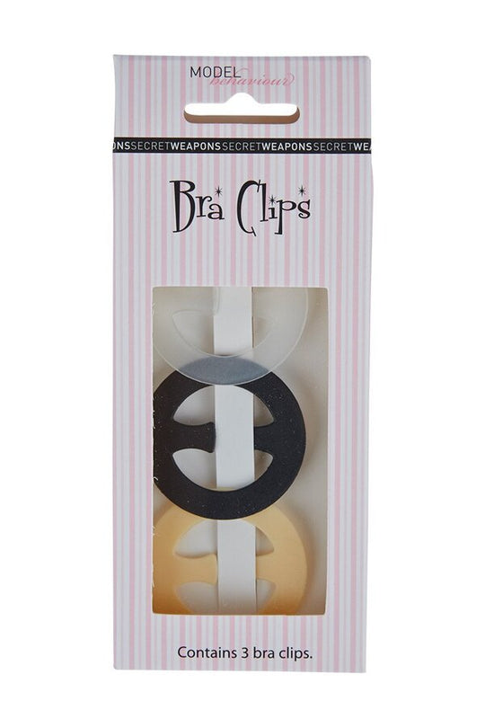 Bra Clip Pack  Of 3 - Assorted