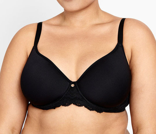 Lift & Shape T-Shirt Spacer Bra - Black