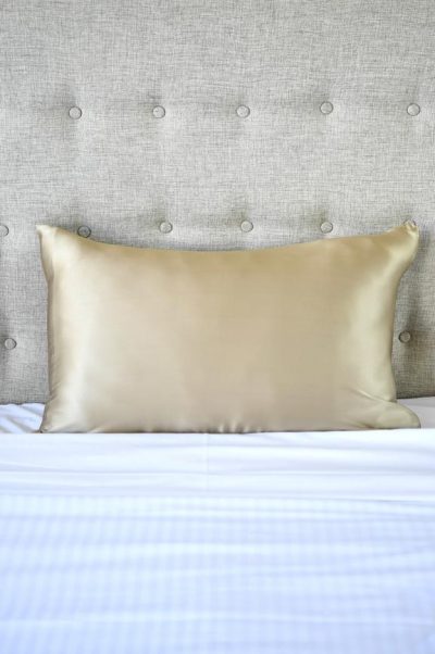 100% Mulberry Silk Pillowcases - Coffee