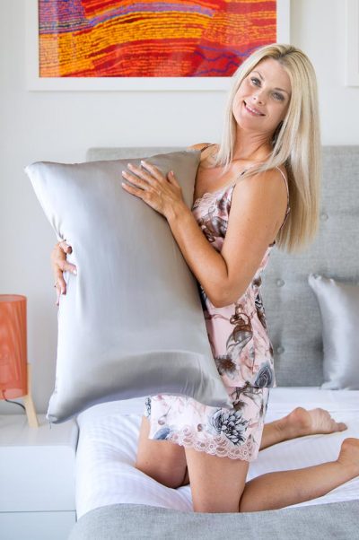 100% Mulberry Silk Pillowcases - Dark Grey