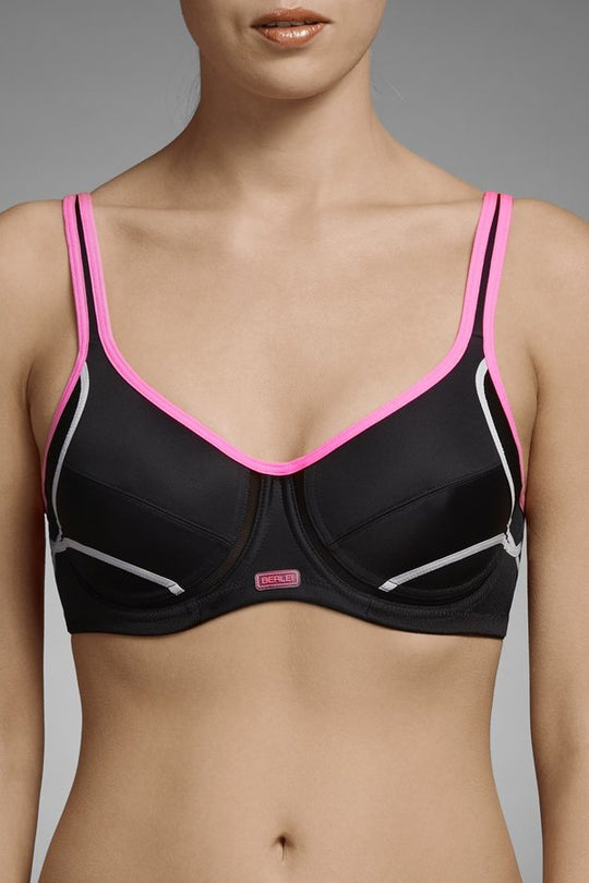 Electrify Underwire Sports Bra - Black